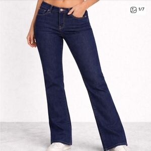 Levi's Dark Blue 815 Curvy Jeans